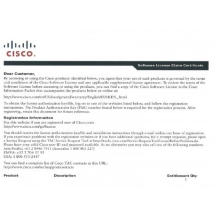 Лицензии Cisco LIC-CT3504-UPG - Cisco Wireless Controller Licenses