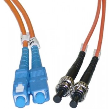 SC-ST-1-Meter-Multimode-Fiber-Optic-Cable ​