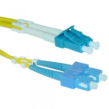 SC-LC-1-Meter-Singlemode-Fiber-Optic-Cable ​
